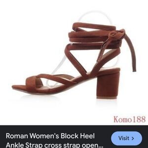Roman Women's strap sandal size 11